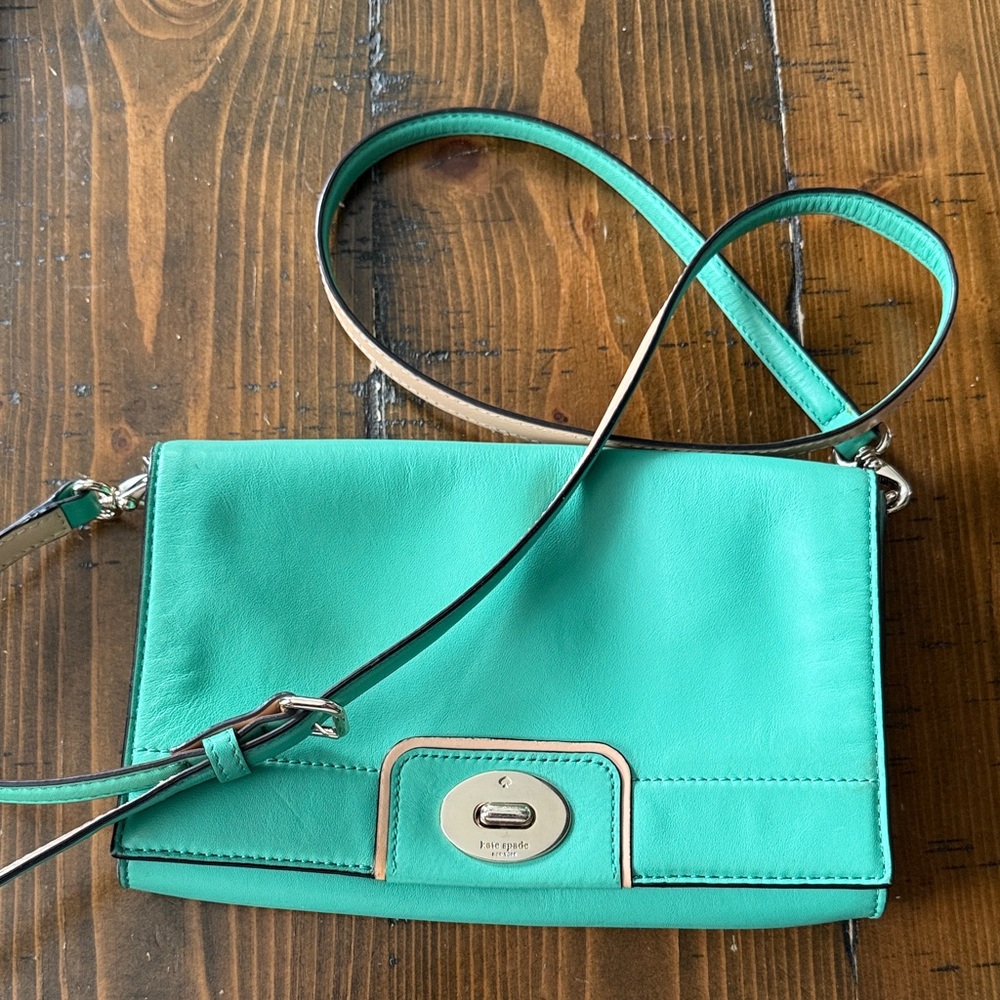 Kate Spade Turquoise Crossbody Bag